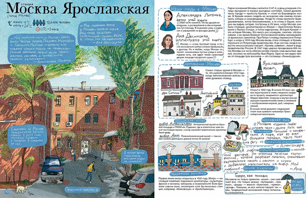 Изображение товара Книга Издательство Самокат Транссиб. Поезд отправляется! (Литвина А.)