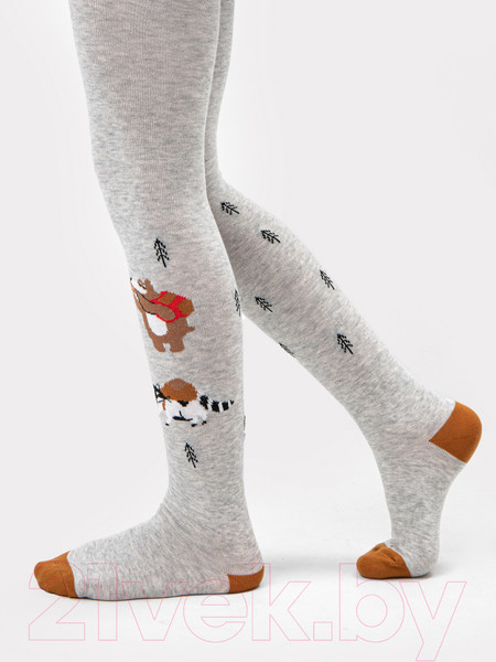 Изображение товара Колготки детские Mark Formelle 700K-2143 (р.116-122, светло-серый меланж)