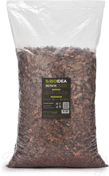 Изображение товара Мульча для растений No Brand Кора сосновая мелкая (ф.1-3см, 50л)