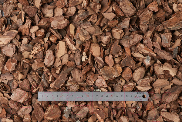 Изображение товара Мульча для растений No Brand Кора сосновая мелкая (ф.1-3см, 50л)