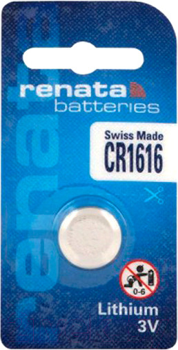 Изображение товара Батарейка Renata CR1616 BL-1 3B