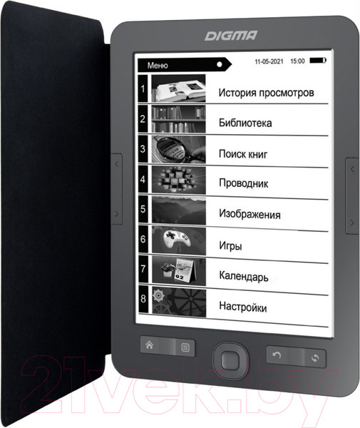 Изображение товара Электронная книга Digma M1 (темно-серый)