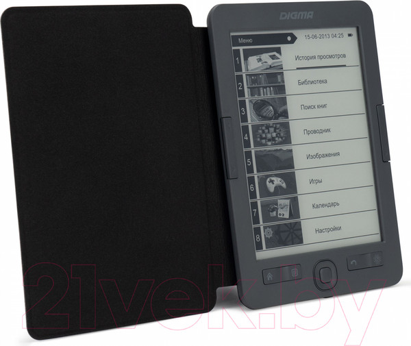 Изображение товара Электронная книга Digma X1 (темно-серый)