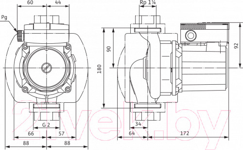 Изображение товара Циркуляционный насос Wilo Top-Z 30/7 DM PN6/10 / 2048341