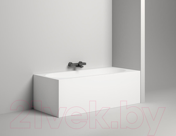 Изображение товара Ванна из искусственного мрамора Salini Ornella Kit 170x80 / 102424M (S-Stone, матовый)