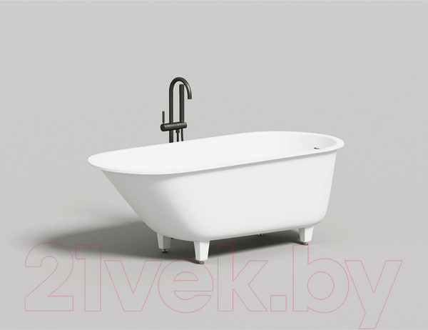 Изображение товара Ванна из искусственного мрамора Salini Ornella Kit 170x80 / 102424M (S-Stone, матовый)