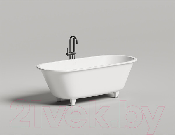 Изображение товара Ванна из искусственного мрамора Salini Ornella Axis 180x80 / 103421M (S-Stone, матовый)