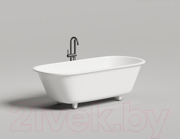 Изображение товара Ванна из искусственного мрамора Salini Ornella Axis 190x90 / 103422M (S-Stone, матовый)