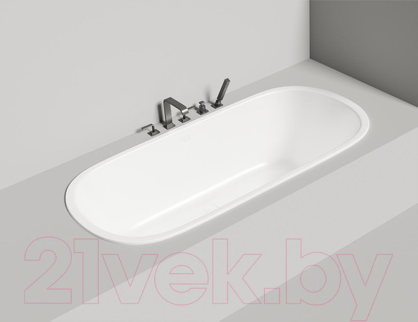 Изображение товара Ванна из искусственного мрамора Salini Ornella Axis 190x90 / 103422M (S-Stone, матовый)