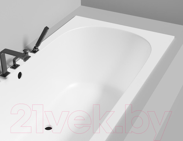 Изображение товара Ванна из искусственного мрамора Salini Ornella Axis 190x90 / 103422M (S-Stone, матовый)