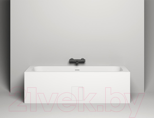 Изображение товара Ванна из искусственного мрамора Salini Ornella Axis Kit 180x80 / 103511G (S-Sense, глянец)