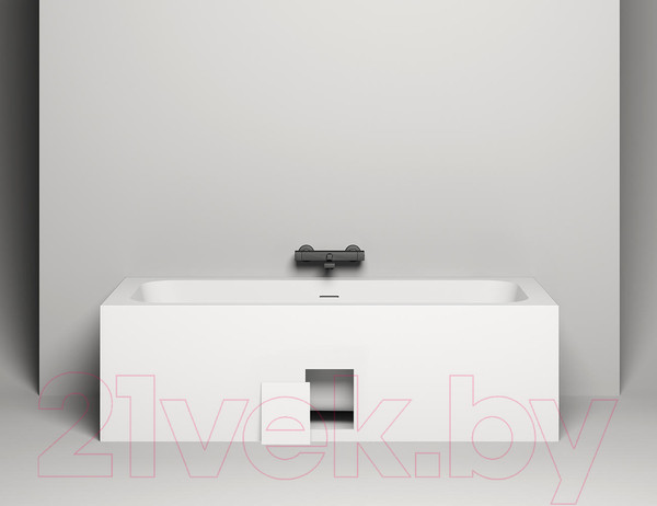 Изображение товара Ванна из искусственного мрамора Salini Ornella Axis Kit 180x80 / 103511G (S-Sense, глянец)