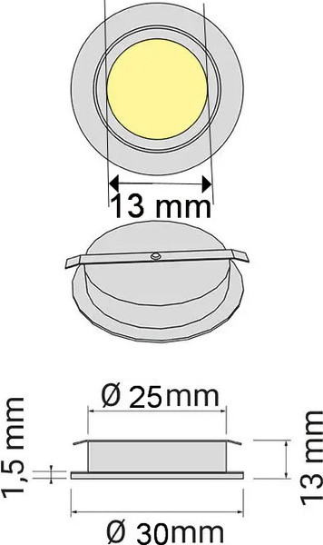 Изображение товара Подсветка для мебели Империал Мишель для портала 3-х дверного шкафа