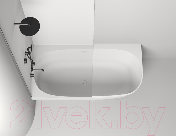 Изображение товара Ванна из искусственного мрамора Salini Sofia Corner 170x85 L / 102525M (S-Stone, матовый)