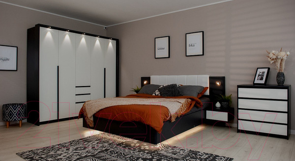 Изображение товара Подсветка для мебели Империал Мишель для портала 5-ти дверного шкафа