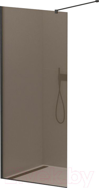 Изображение товара Душевая стенка Cezares LIBERTA-L-1-110-120-BR-NERO