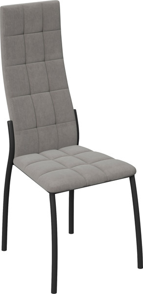 Изображение товара Стул ТриЯ Кредо (черный муар/микровелюр боска 24 серый)