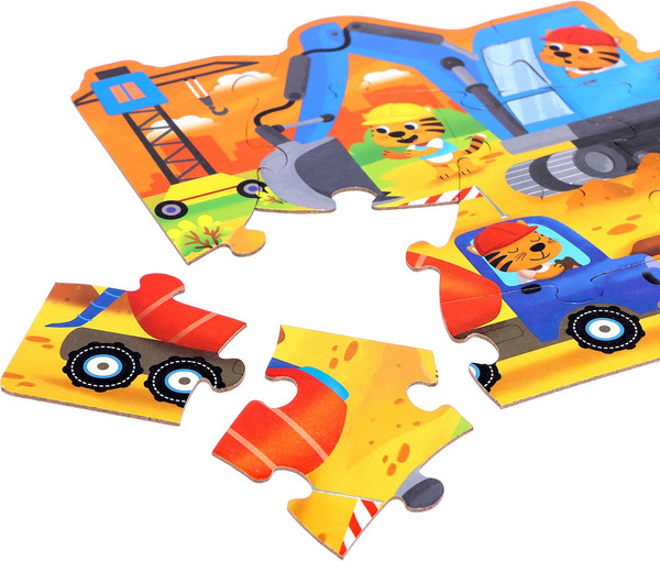 Изображение товара Развивающая игра Puzzle Time Транспорт 4 в 1 / 7403718