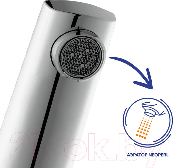 Изображение товара Смеситель Cersanit Moduo 64100