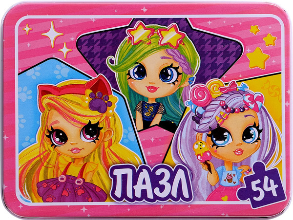 Изображение товара Пазл Puzzle Time Лесные феи / 4637537 (54эл)