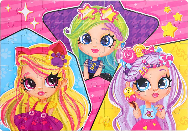 Изображение товара Пазл Puzzle Time Лесные феи / 4637537 (54эл)