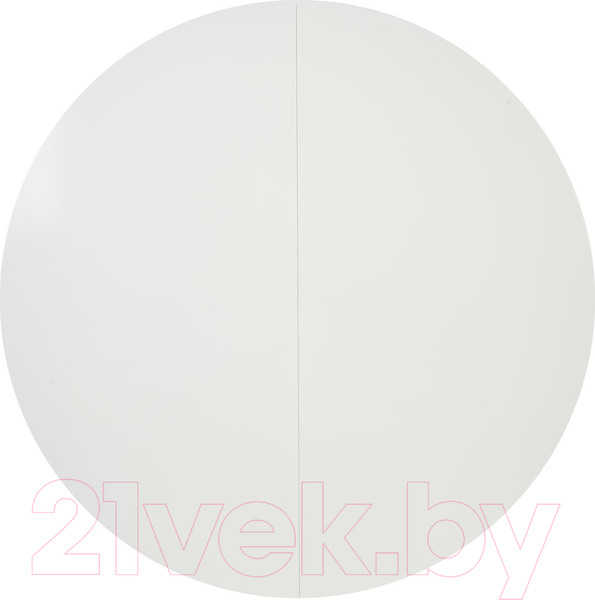 Изображение товара Обеденный стол Tetchair Боско круглый раскладной (белый/натуральный)