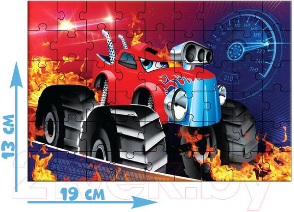 Изображение товара Пазл Puzzle Time В елочном шаре Мегатачки / 4923776 (54эл)