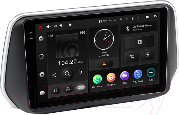 Изображение товара Бездисковая автомагнитола Incar TMX2-2443-3