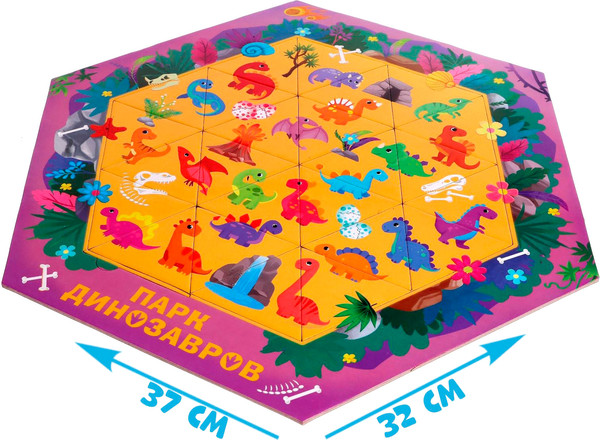 Изображение товара Пазл Puzzle Time Парк динозавров / 6485449 (24эл)