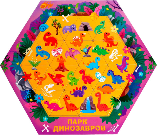 Изображение товара Пазл Puzzle Time Парк динозавров / 6485449 (24эл)