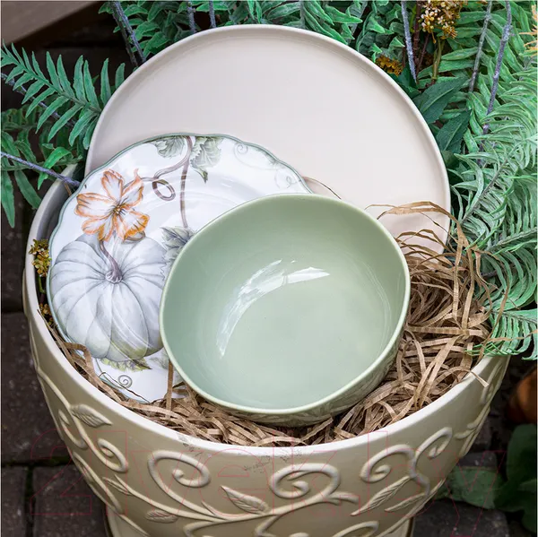 Изображение товара Тарелка столовая обеденная Lefard Trendy / 85-1836 (кремовый)