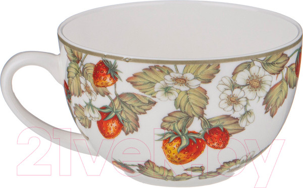 Изображение товара Чашка с блюдцем Lefard Strawberry / 85-1908