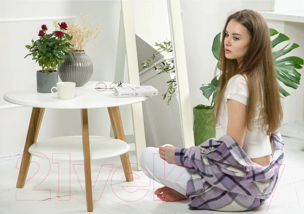 Изображение товара Журнальный столик Мебелик BeautyStyle 17 (белый/бук)