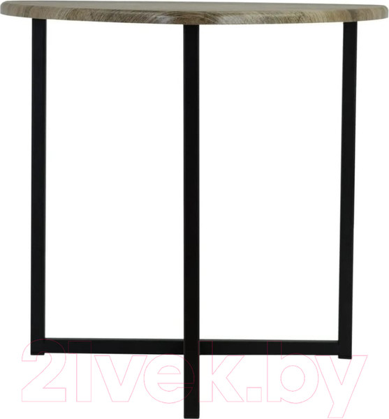 Изображение товара Журнальный столик Мебелик BeautyStyle 11 (дуб крымский состаренный/черный)