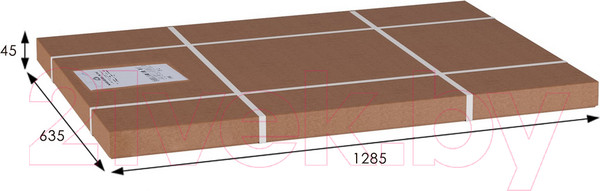 Изображение товара Журнальный столик Мебелик Серфинг (грецкий орех/акация)