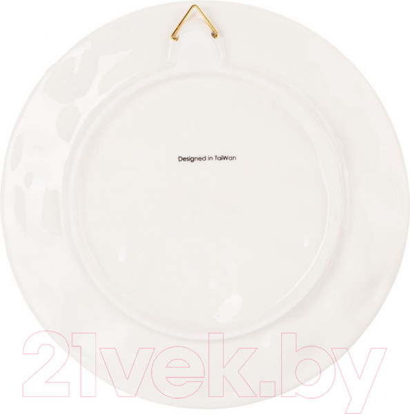 Изображение товара Декоративная тарелка Lefard Котенок и маки / 59-708