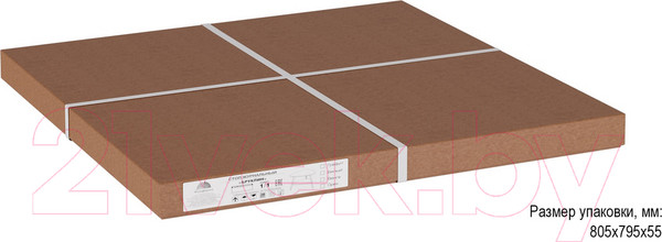 Изображение товара Журнальный столик Мебелик Бруклин (белый/дуб светлый)