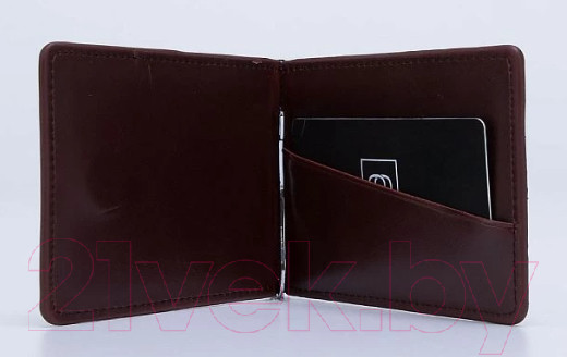 Изображение товара Зажим для денег Poshete 848-1002-BRW (коричневый)
