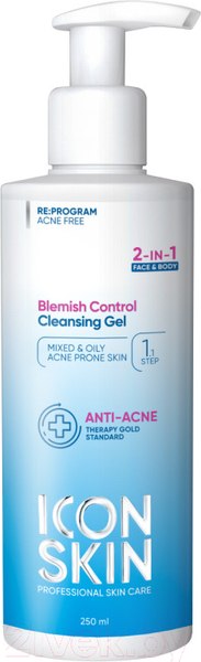 Изображение товара Гель для умывания Icon Skin 2в1 Blemish Control  (250мл)