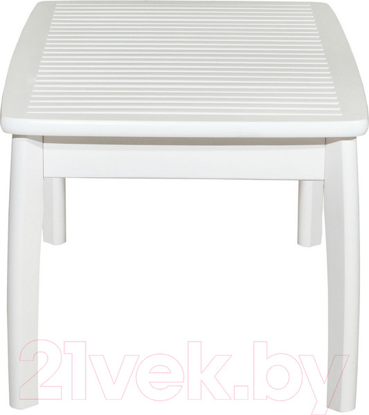 Изображение товара Журнальный столик Мебелик Массив решетка (снег)