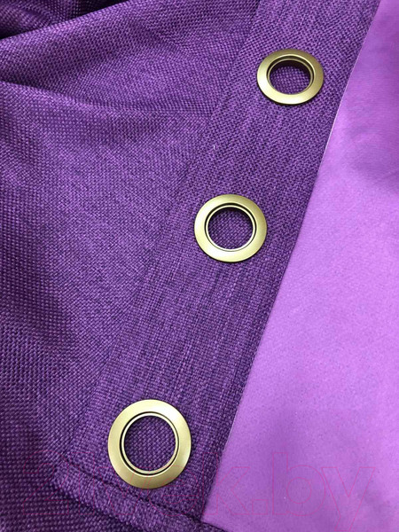 Изображение товара Комплект штор Модный текстиль 06L / 112MT222611 (260x180, 2шт, фиолетовый)