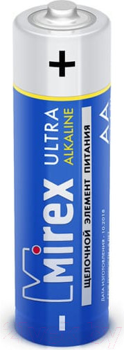 Изображение товара Комплект батареек Mirex LR6 AA / 23702-LR6-S2 (2шт)