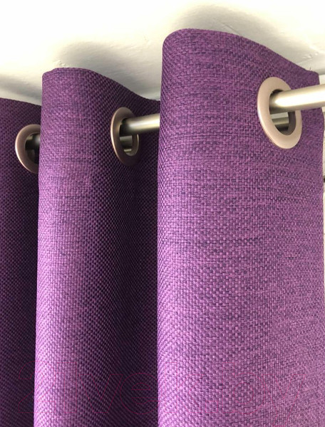 Изображение товара Штора Модный текстиль 06L1 / 112MT222611 (260x150, фиолетовый)