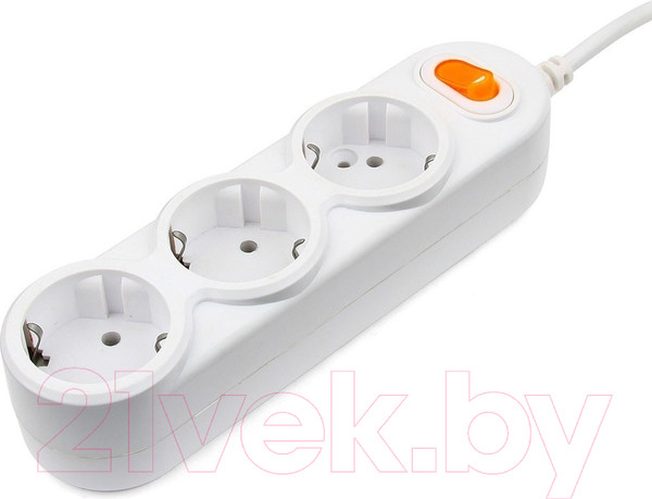 Изображение товара Удлинитель Power Cube PC-2-5M (5м, 3 розетки)