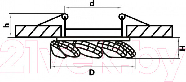 Изображение товара Точечный светильник Lightstar Noce 031904
