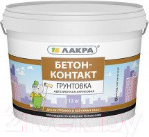 Изображение товара Грунтовка Лакра Бетон-контакт (12кг)