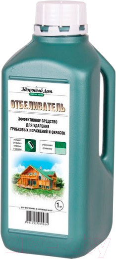Изображение товара Отбеливатель для древесины Здоровый дом Для уничтожения грибка (1кг)