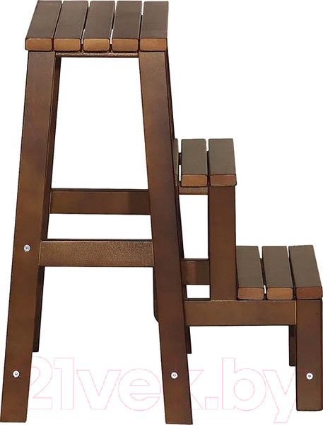 Изображение товара Табурет-лестница Мебелик Орех