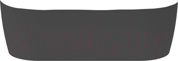 Изображение товара Экран для ванны Cezares Slim CENTRAL-180-SCR-NERO