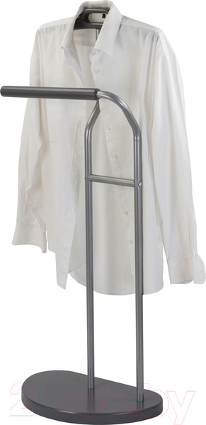 Изображение товара Стойка для одежды Мебелик Костюмная Д 10 (металлик/серый графит)